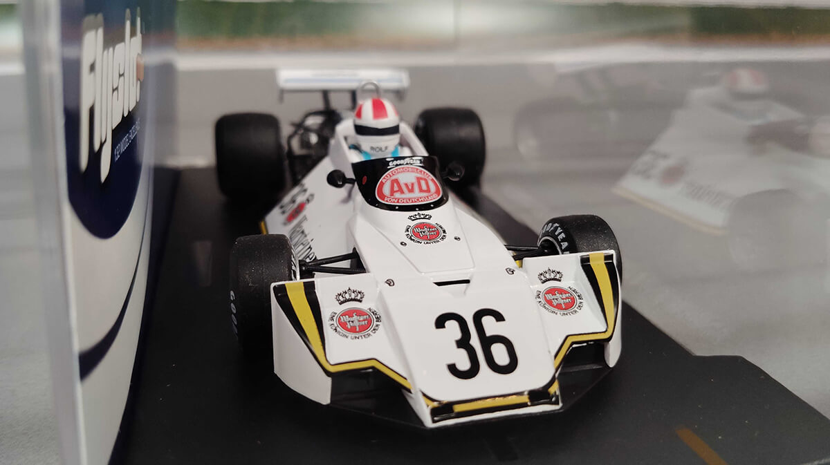1/32スロットカー Brabham BT44 'Warsteiner' #36/ROLF STOMMELEN. German GP 1976 ブラバムF1